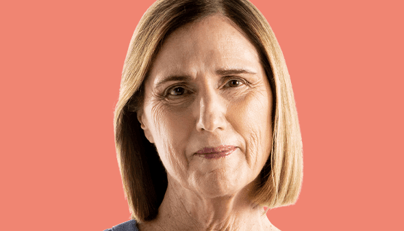 Female patient with sarcoidosis-associated interstitial lung disease