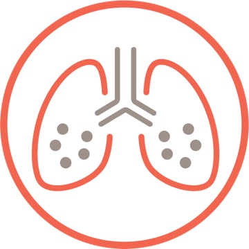 Creșterea gradului de fibroză pe HRCT